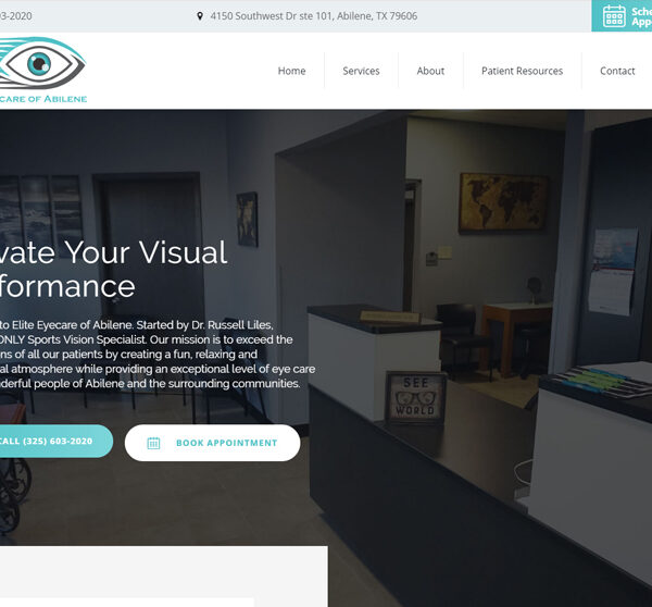 eye doctor website